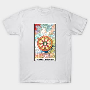 The wheel of fortune tarot card T-Shirt